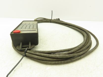 Cincinnati Milacron 3-424-1993A CNC HMI Teach Pendant Operator Control 20' Cord