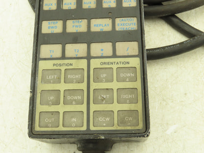 Cincinnati Milacron 3-424-1993A CNC HMI Teach Pendant Operator Control 20' Cord
