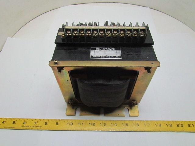 Sanmei Electric Co. 57554 1KVA Transformer 190-210V pri 100-110V Sec 1Ph 1000VA