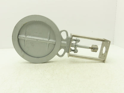 DN200 PN16 Wafer Butterfly Valve Cast Iron 8" W/Mount