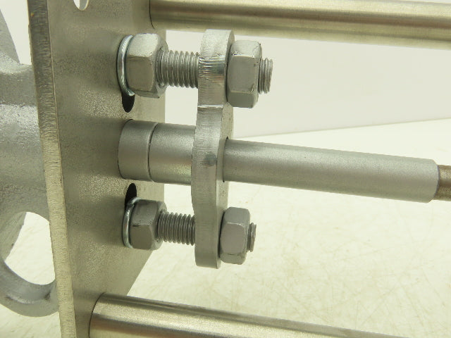 DN200 PN16 Wafer Butterfly Valve Cast Iron 8" W/Mount