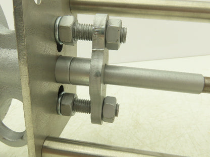 DN200 PN16 Wafer Butterfly Valve Cast Iron 8" W/Mount