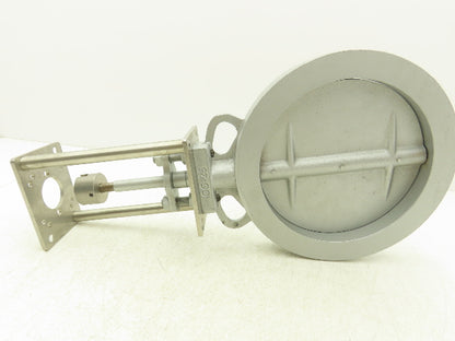 DN200 PN16 Wafer Butterfly Valve Cast Iron 8" W/Mount