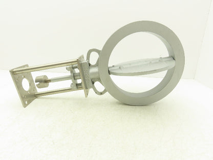 DN200 PN16 Wafer Butterfly Valve Cast Iron 8" W/Mount