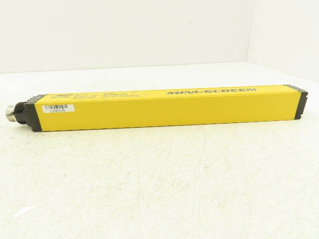 Banner Mini-Screen Light Curtain Emitter MSE1224Y 1' Area 30' Range 47654