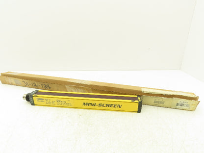 Banner Mini-Screen Light Curtain Emitter MSE1224Y 1' Area 30' Range 47654