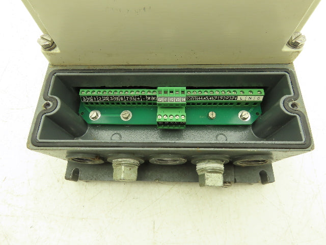 ABB Fischer Porter 50SM1301CCG20ABHC2 Magnetic Flowmeter Signal Converter 120VAC