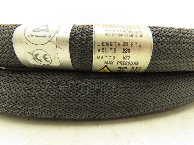 Nordson 223836B Hot Melt Adhesive Glue Dispense Hose 1500psi 230V 20'L