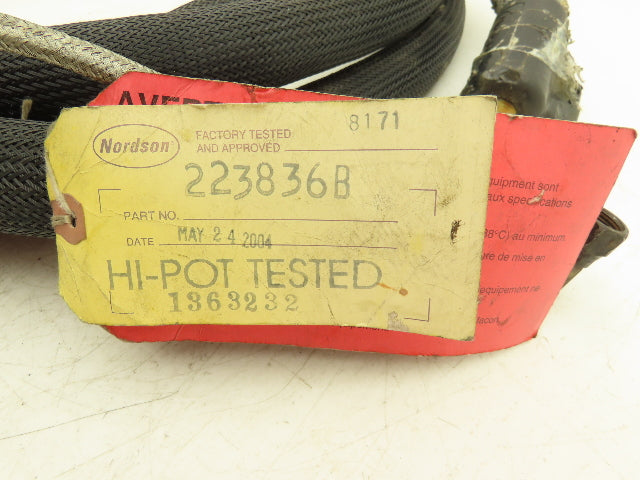 Nordson 223836B Hot Melt Adhesive Glue Dispense Hose 1500psi 230V 20'L