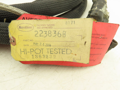 Nordson 223836B Hot Melt Adhesive Glue Dispense Hose 1500psi 230V 20'L