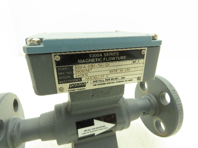 Foxboro 930HA-SIBA-THJ-GK 9300A Series Magnetic Flowtube