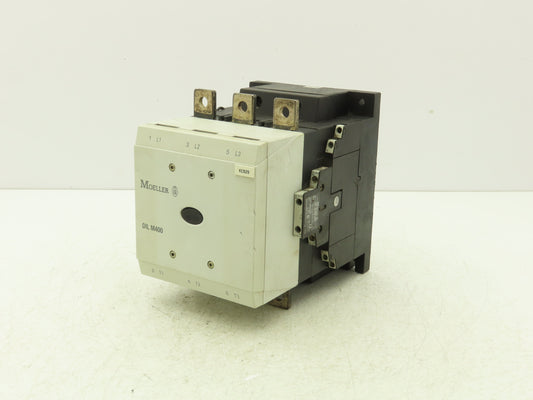Moeller DIL M400 AC Motor Starter Contactor 400Hp 600V 3Ph 110-250V Coil
