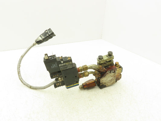 Nordson H441T SA10G Hot Melt Adhesive Glue Applicator Valve Block 24VDC