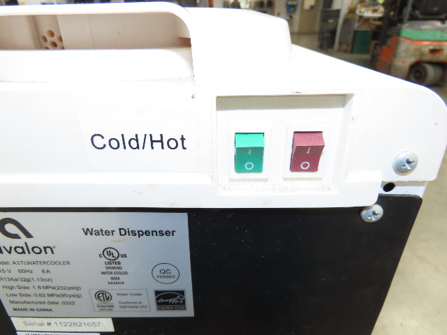Avalon A1TL Top Loading Water Cooler Dispenser Hot Cold 5 Gallon