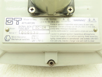 CT Attuatori LS-UTQ-N72MCO1SPDT-XXXXX Signal BOX BEP Actuator 250VAC 5A