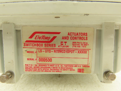 CT Attuatori LS-UTQ-N72MCO1SPDT-XXXXX Signal BOX BEP Actuator 250VAC 5A