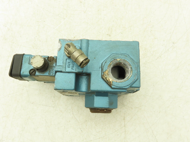 Mac 56C-73-111JJ Pneumatic Solenoid Valve 3/2-way 1/2"npt 120V 130B-13JA