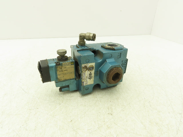 Mac 56C-73-111JJ Pneumatic Solenoid Valve 3/2-way 1/2"npt 120V 130B-13JA