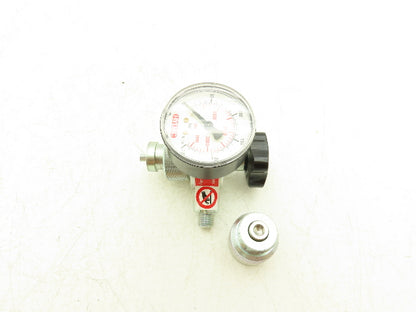 Hydac KI.1.6 Pressure Regulator & Guage 3500 PSI Adapter/Coupler Included