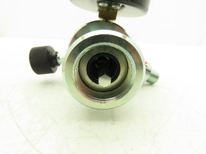 Hydac KI.1.6 Pressure Regulator & Guage 3500 PSI Adapter/Coupler Included