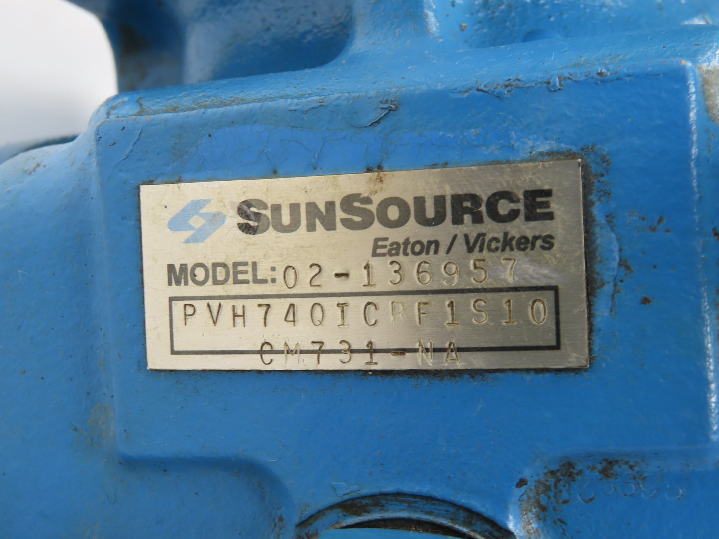 Vickers PVH74QIC RF 1S 10 CM 731 NA Hydraulic Piston Pump 35GPM 3625PSI Quiet