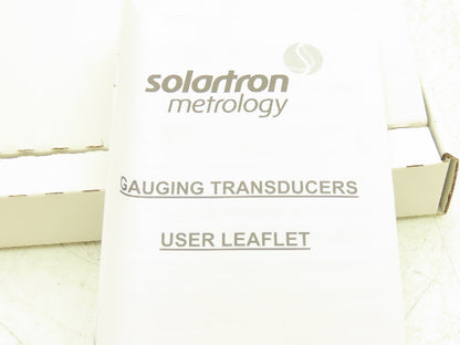 Solartron AX/0.25/S M92342.3BB02-01 Analog Gauging Contact Probe Transducer CMM