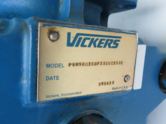 Vickers PVH98QICRF1S10C2531 Hydraulic Piston Pump 46GPM 3625PSI Quiet