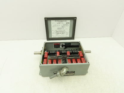 Electro Cam EC-3012-24-DDO Rotary Limit Switch 12-Output 24VDC Dual Shaft