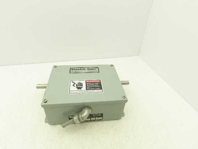 Electro Cam EC-3012-24-DDO Rotary Limit Switch 12-Output 24VDC Dual Shaft