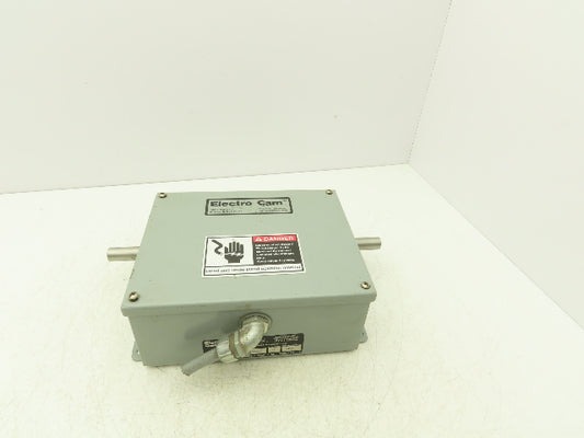 Electro Cam EC-3012-24-DDO Rotary Limit Switch 12-Output 24VDC Dual Shaft