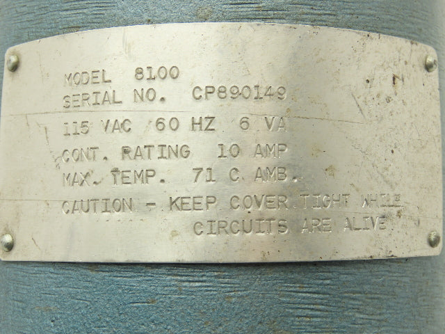 Combustion Engineering Series 8100 Level Controller 115VAC With 7" Probe 1" NPT