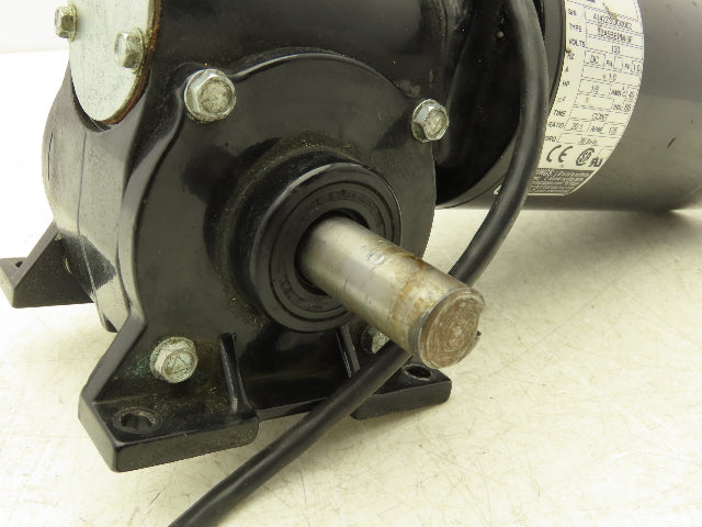 Bodine 32A5BEPM-5F Gearmotor 1/8Hp 130VDC 20:1 Ratio 125 RPM LH Output 5/8"Shaft