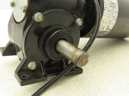 Bodine 32A5BEPM-5F Gearmotor 1/8Hp 130VDC 20:1 Ratio 125 RPM LH Output 5/8"Shaft