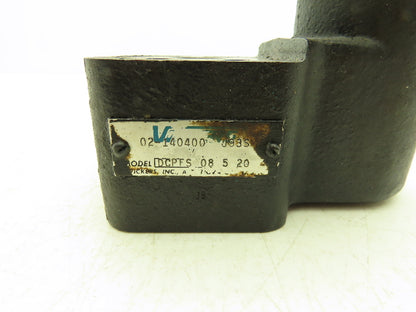 Vickers DCPFS 08 5 20 Flange / Manifold Mount Check Valve 30GPM 4000PSI