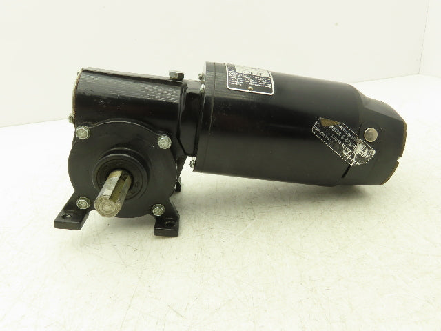 Bodine 32D5BEPM-5F Gearmotor 1/8Hp 130VDC 20:1 Ratio 125 RPM LH Output 5/8"Shaft