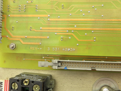 Cincinnati Milacron 3-525-0946A HMI Cinturn Lathe A850 MTB Keyboard Panel *Read