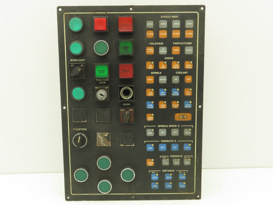 Cincinnati Milacron 3-525-0946A HMI Cinturn Lathe A850 MTB Keyboard Panel *Read