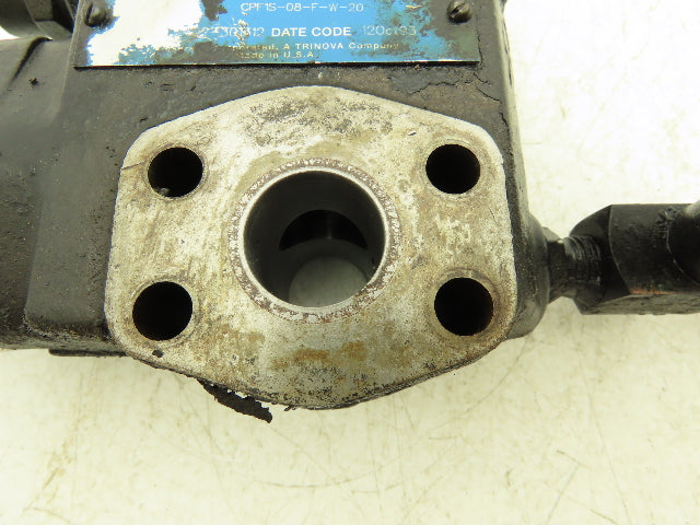 Vickers CPF1S-08-F-W-20 Flange / Manifold Mount Relief Valve 80GPM 4000PSI