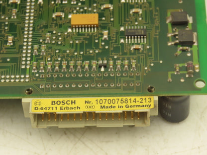 Bosch GG3 1070075100-207 Rack 7 Place W/4 Cards Profibus Module 3-24VDC Modules