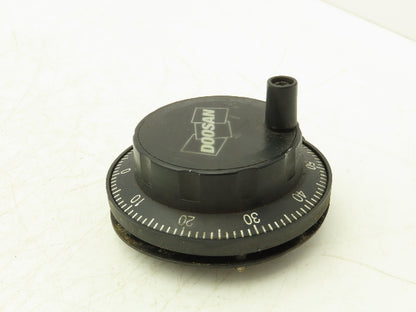 Kwangwoo Doosan RIM-80-0100BVA CNC Manual Pulse Generator Handwheel Control 5VDC