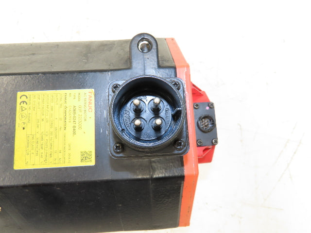 Fanuc A06B-0247-B400 Servo Motor 4kW 3000 RPM 230V 3PH Encoder A860-2000-T301