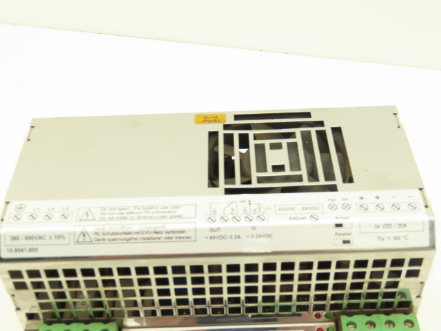 MGV PH513-2420 Power Supply 3Ph 380-500VAC 1.7A In 24VDC 20A Output