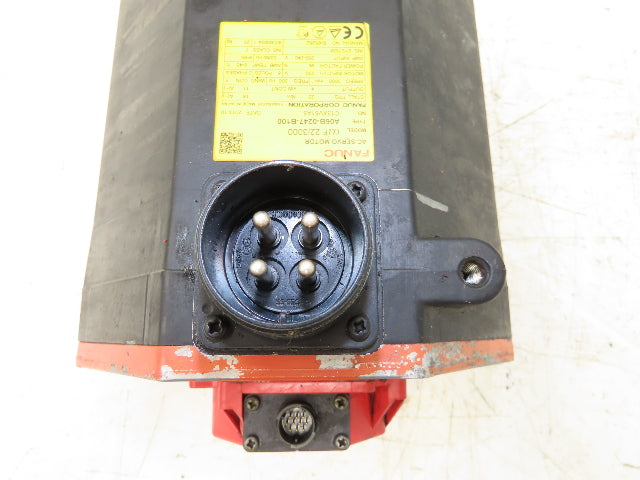 Fanuc A06B-0247-B100 AC Servo Motor 4kW 230V 3000 RPM 3PH Encoder A860-2000-T301