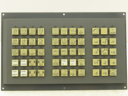 Fanuc Corporation A02B-0319-C243 HMI Operator Push Button Control Panel Unit