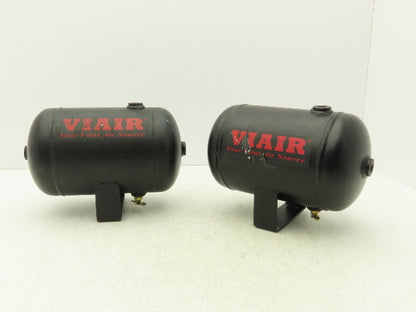 Viair 91014 Air Compressor Tank 1-Gallon 4-Port 150psi 1/4"npt  Lot of 2