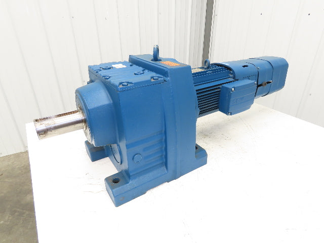 Sew Eurodrive R97DRE100LC4BE5/TH/AV1H Brake Gearmotor 103.4 Ratio 5Hp 17rpm 3PH