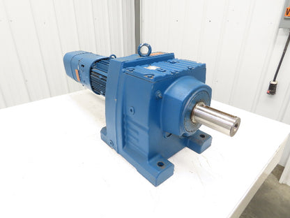 Sew Eurodrive R97DRE100LC4BE5/TH/AV1H Brake Gearmotor 103.4 Ratio 5Hp 17rpm 3PH