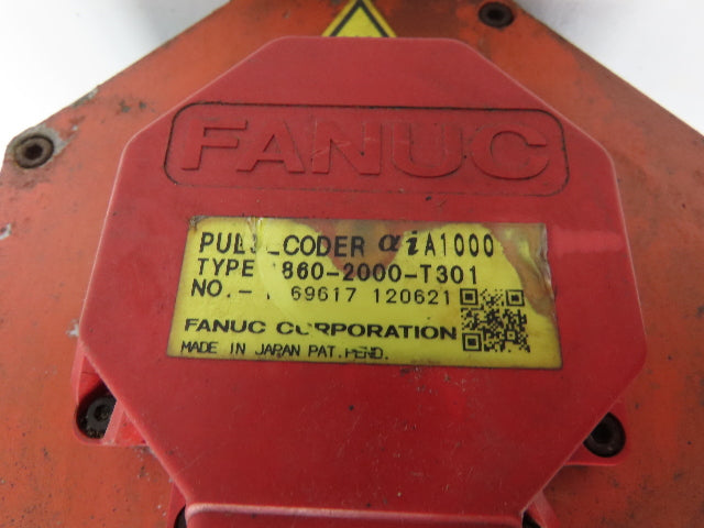 Fanuc A06B-0243-B100 AC Servo Motor 3 kw 3000RPM With Encoder A860-2005-T301