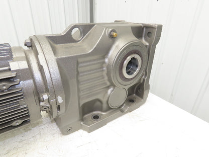 Sew Eurodrive KA87B DRL132S4BE11/TF/ES7S/AL Gearmotor 96-143RPM 329-500V 3PH