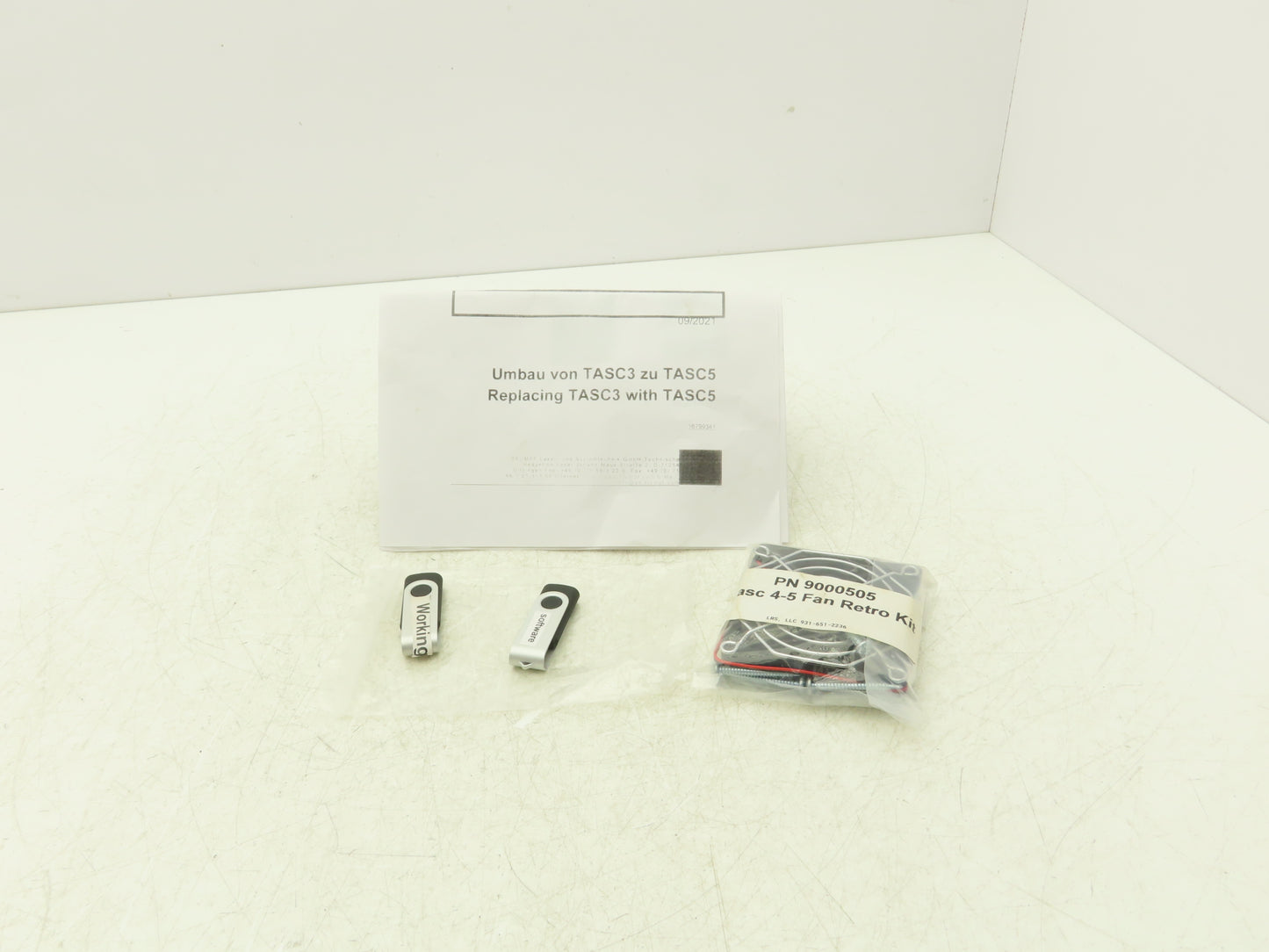 TruLaser TASC5 Software Update Retro Kit W/Cooling Fan 2 Thumb Drives